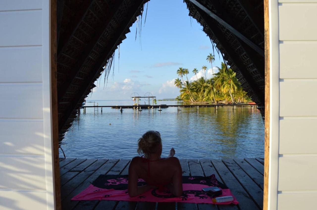 La Perle Tahaa Hotell Tapu' amu Eksteriør bilde